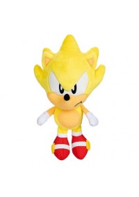 Toutou Sonic The Hedgehog 30th Anniversary Wave 5 Par Jakks Pacific - Super Sonic 18CM